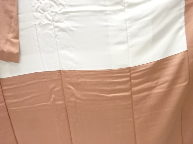  草木染　一つ紋鮫小紋着物